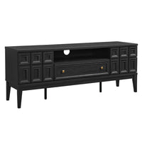 Modway Samos 59" TV Stand - Black-Cable Management Hole