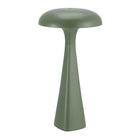 Xtricity Chanterelles Decorative LED Portable Touch Table Lamp - Green-Acrylic lamp body with decorative mushroom design