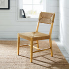 Modway Bodie Wood Dining Chair - Natural-Includes Non-Marking Foot Glides