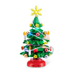 Max Bricks 185-Piece Max Build More Premium Bricks LED Christmas Tree-Premium Bricks LED Christmas Tree lets builders create a festive, multi-colour holiday centrepiece complete with ornaments, candles, and a star topper
