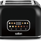 Salton Digital 2 Slice Toaster - Black-Vibrant colour digital touch controls -a sleek, modern display offers an intuitive interface for effortless control. easily navigate settings with just a touch, adding both style and function to your countertop. 