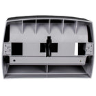 Scott Coreless Standard Roll Toilet Paper Dispenser - 2 Roll Capacity - Black-Features durable construction and a sleek, professional design.