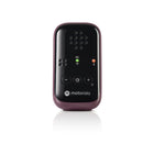 Motorola PIP12 Portable Audio Travel Baby Monitor with Travel Pouch - Purple-Features a unique “yin and yang” magnetic design that joins the baby and parent units together when not in use, and automatically shuts them off 