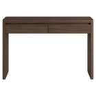Hudson&Canal Ashcroft Rectangular Desk - 48" W - Brown Oak-Constructed of sturdy MDF materials in a handcrafted brown oak finish