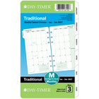 Day-Timer 2027 Two Page Per Month Planner Refill - Portable Size - 6-3/4" H x 3-3/4" W - English-Page size: 6-3/4" H x 3-3/4" W