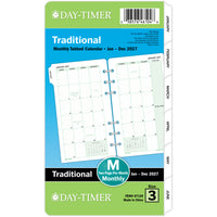 Day-Timer 2027 Two Page Per Month Planner Refill - Portable Size - 6-3/4" H x 3-3/4" W - English-Page size: 6-3/4" H x 3-3/4" W