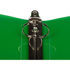 JAM Paper Plastic 1" 3-Ring Binder - Green-Wide front and back binder panels fully cover standard dividers and sheet protectors. Our 3 metal ring binders have 2 buttons for easy opening and closing, and a convenient pocket on the inside flap.