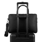 Bugatti PURE Vegan Leather Briefcase for 15.6" Laptop - Black-9