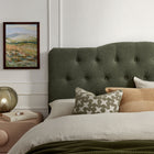 Modway Annabel Premium Linen Blend Queen Headboard - Sage-7 Adjustable Mount Positions