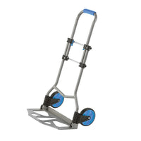 Toolmaster Aluminum Hand Truck-Compact design when folded to allow for easy storage