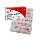 First Aid Central First Aid Central Plastic Bandages - 25 Pack-Breathable and sterile