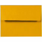 JAM Paper A2 Invitation Envelopes - 4.375 x 5.75 - Sunflower Yellow - 250 Pack-Envelope Features: Straight flap gum closure, high quality Smooth paper finish