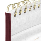 Mead West Village Top Bound Notebook - 8 1/4" H x 5 3/4" W - 40 Sheets-Durable Construction: Sturdy hardcover and twin-wire binding ensure lasting quality