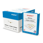 Staples Multiuse Paper - 20 lb. - 8.5" x 11" - White - 5000 Sheets-8.5" x 11" (Letter Size)