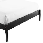 Modway June Wood Queen Platform Bed Frame - Black-Assembly Required