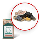 TerraCycle Shoes and Footwear - Zero Waste Box - Small-Recycle synthetic shoes and footwear, synthetic uppers and lowers, synthetic sandals, synthetic shoes, synthetic boots, natural leather, artificial leather, faux leather, or synthetic leather