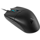 Corsair Katar Pro Ultra-Light Backlit RGB LED Optical Gaming Mouse - Black-Compact Symmetric Shape: Great for claw and fingertip grip styles.