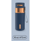 Contigo DualSip Plastic Water Bottle with 2-Way Lid and Carrying Strap - 28 oz (828 ml)-Made from tritan: Durable, BPA-free materials