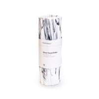 PurAthletics Wavy Foam Roller Black/White-Increased Blood Circulation