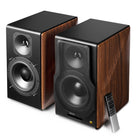 Edifier S3000MKII Audiophile Active Bookshelf 2.0 Speaker with Multiple Inputs Connection - Brown-Planar magnetic tweeters, combined with 6.5" long-throw aluminum diaphragm mid-bass drivers, provide a brighter and more vibrant sound