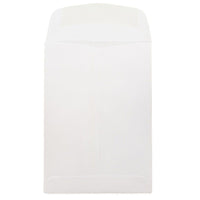Jam Paper Open End Catalog Commercial Envelopes - 5 1/2" H x 7 1/2" W - White - 25 Pack-Color: White 