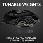 Logitech G502 Hero High Performance Gaming Mouse-LIGHTSYNC Technology: Select from a full spectrum of approximately 16.8 million colours and synchronize lighting animations and effects with your other Logitech G devices. Customize it all quickly and easily using Logitech Gaming Software