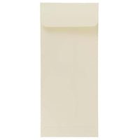 JAM Paper #10 Policy Envelopes, 4 1/8 x 9.5, Strathmore Natural White Wove, 100 Pack (191249g)-Natural white