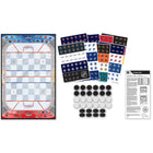 Masterpieces Puzzle Company NHL League Checkers Board Game-15 Minutes