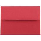 JAM Paper 4Bar A1 Coloured Invitation Envelopes - 3.625 x 5.125 - Red Recycled - 50 Pack-Perfect for Greeting Cards, Invitations, Weddings or any announcement