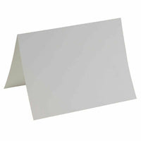 JAM Paper Strathmore Foldover Cards - 80 lb - A7 Size - 5.25" x 7.25" - Bright White Wove Panel - 25 Pack-Color: Bright White Wove