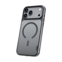 TUFF8 GlideGuard Mag Case for iPhone 17 Pro Max - Smoke Black-Military-grade drop protection: Ensures your phone is shielded from daily wear and tear, providing reliable durability
