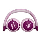 JBL Junior 320 Wireless On-Ear Kids Headphones - Purple-Durable and child-friendly control buttons make JBL Junior 320BT headphones easy and safe for kids to operate