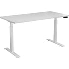 Motionwise 60" Electric Height Adjustable Standing Desk - White-Surface: 30-inches by 60-inches