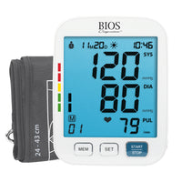 BIOS Diagnostics BD290 Easy to Read Blood Pressure Monitor-Stores 90 Measurements x 2 Users