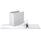 Davis Group Easyview Premium Binder - D Ring - Customizable - 5" - White - 4 Pack-5"