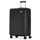 Bondstreet Panoramic 30.5" ABS/PC Hardside Check-in Luggage - Black-Made of lightweight and resistant ABS/PC