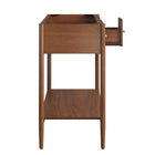 Modway Zaire 48" Double Sink Compatible Bathroom Vanity Cabinet - Walnut-Assembly Required