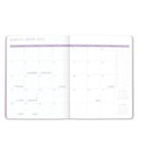 Orange Circle Studio Vibrant Poppies Just Right Monthly Planner - 7.5" x 9.75" - Assorted Colours - Bilingual-5