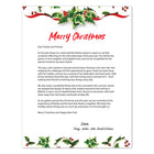 Geographics Holly & Ivy Letterhead - 8.5" W x 11" H - 70 Pack-4