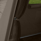 Outsunny Inflatable Camping Tent-Zipper design ensures smooth opening and secure closure
