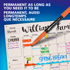 Expo Wet-Erase Markers - Fine Point - Assorted Colours - Set of 8-Ink stays permanent until you want it gone…simply remove with water