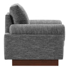 Modway Oasis Upholstered Fabric Armchair - Grey-Pocket Springs and Sinuous Spring Support