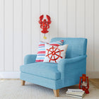 Enesco Allen Designs DaPinci The Lobster Pendulum Wall Clock-Hand crafted from high-quality resin material that is hand-painted by skilled artisans and packaged in a kraft gift box