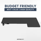 MotionGrey Ergo2 Pro Adjustable Right L-Shaped Standing Desk with Memory Settings - 63" x 43" - Black Top - Black Frame-7