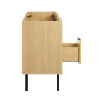 Modway Chaucer 48" Bathroom Vanity Cabinet - Oak-Sink Basin And Fixtures Not Included