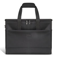 Champs Onyx Nylon Large Cooler Bag - Black-Water-resistant nylon material