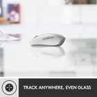 Logitech MX Anywhere 3 Compact Performance Wireless Mouse - Pale Gray-Stays powered up to 70 days on a full charge - and gets 3 hours of use from a 1-minute quick charge. USB-C to A charging cable included