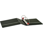 Cardinal XtraLife ClearVue Locking D-Ring Binder, Black, 3”-Cold-crack tested to -50°F
