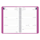 Blueline 13 Months Weekly/Monthly Academic Planner - July to July - 8" H x 5" W - Assorted Colours - English-Includes reference calendars