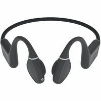 Creative Labs 51EF1080AA001 Outlier Free Plus Wireless Bone Conduction Headphones - Black Gray-Bone conduction technology transmits sound through the cheekbones, allowing you to hear while keeping your ears open to surrounding ambient noise